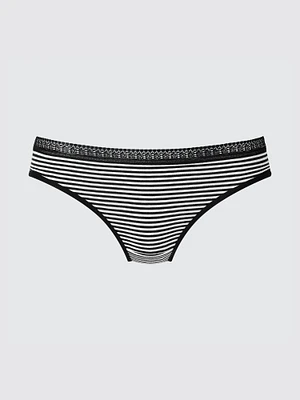 MIDDLE WAIST BRIEFS | STRIPED