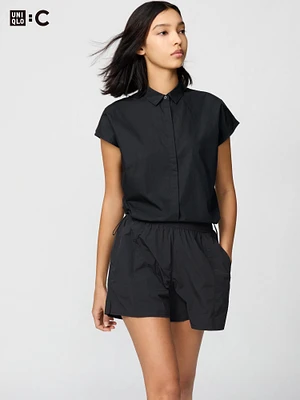 CROPPED SHIRT SLEEVELESS