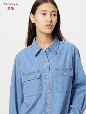 DENIM OVERSIZED SHIRT