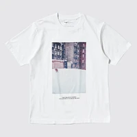 PEACE FOR ALL Short-Sleeve Graphic T-Shirt (Saul Leiter)