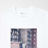 PEACE FOR ALL Short-Sleeve Graphic T-Shirt (Saul Leiter)