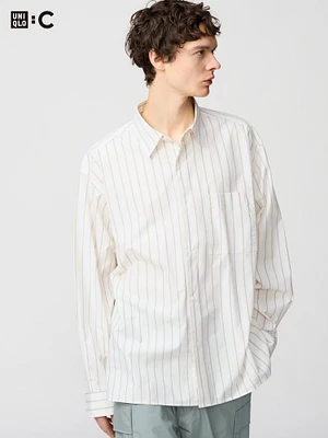 BROADCLOTH OVERSIZED SHIRT LONG SLEEVE