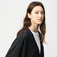 MERINO OVERSIZED V NECK CARDIGAN