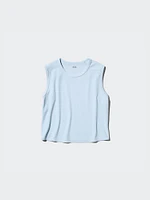 AIRism SOFT RIBBED T SLEEVELESS