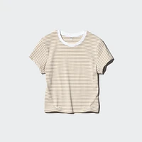 MINI STRIPED SHORT SLEEVE T-SHIRT