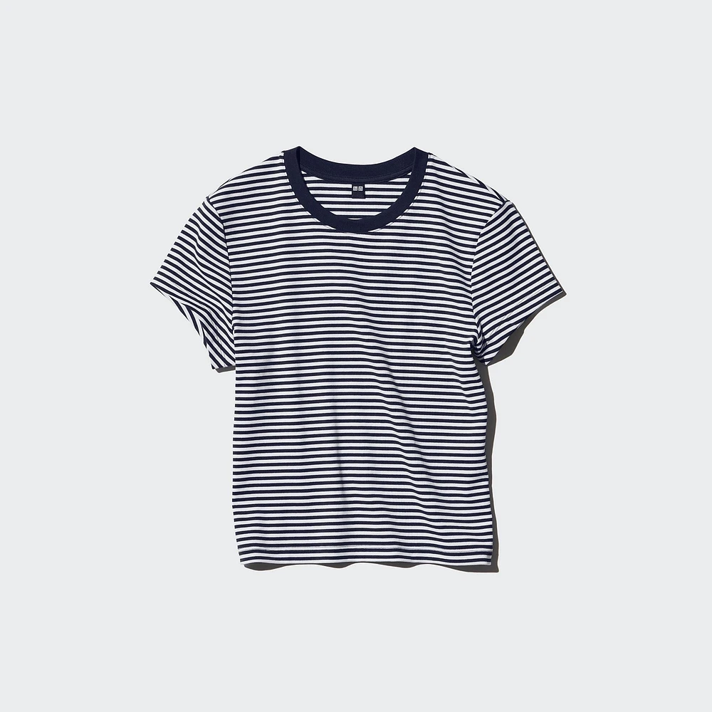 MINI STRIPED SHORT SLEEVE T-SHIRT