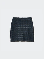 KNITTED MINI SKIRT