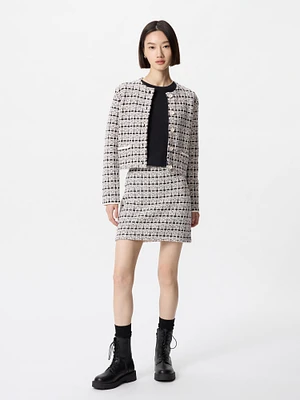 KNITTED MINI SKIRT