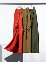 GATHER LONG SLIT SKIRT