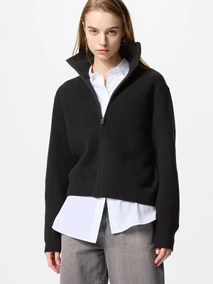 FULL ZIP CARDIGAN