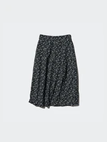 COTTON BLEND COCOON SKIRT