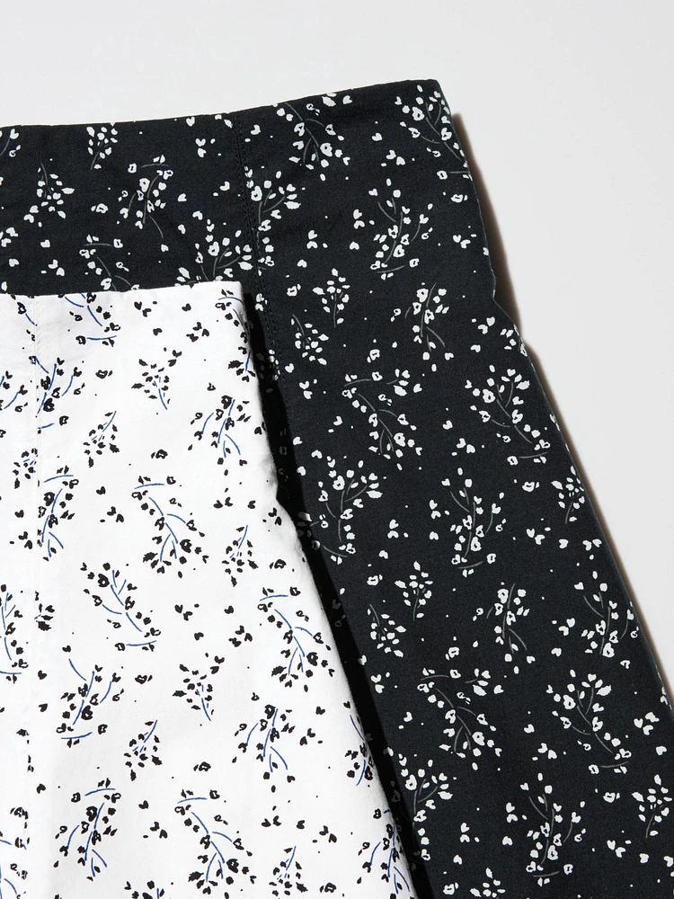 COTTON BLEND COCOON SKIRT