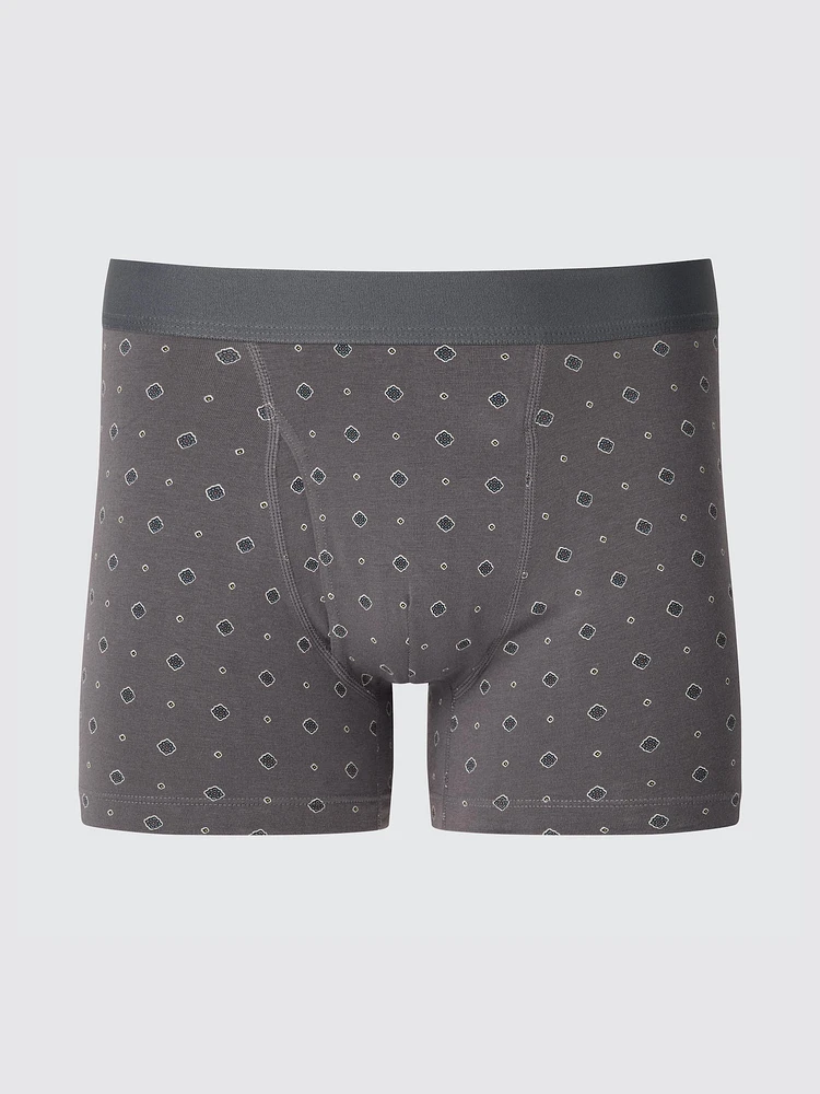 COTTON BOXER BRIEFS