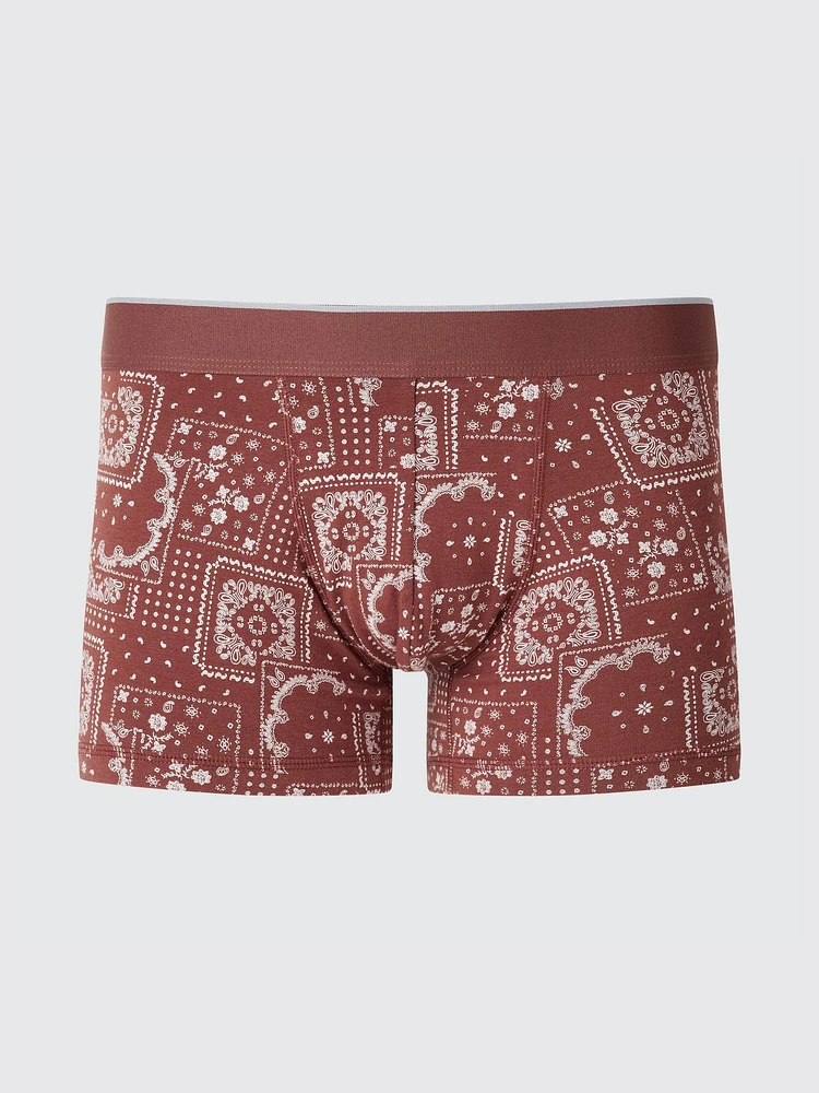 Cotton Low Rise Boxer Briefs | Printed
