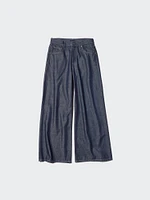 Drapey Wide Flare Jeans