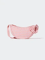 Round Mini Shoulder Bag | Gingham