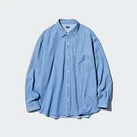 DENIM OVERSHIRT LONG SLEEVE