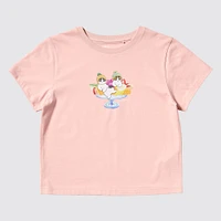 mofusand Fruits Paradise UT (Short-Sleeve Graphic T-Shirt