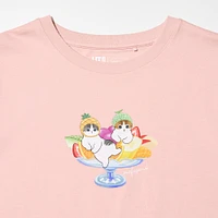 mofusand Fruits Paradise UT (Short-Sleeve Graphic T-Shirt