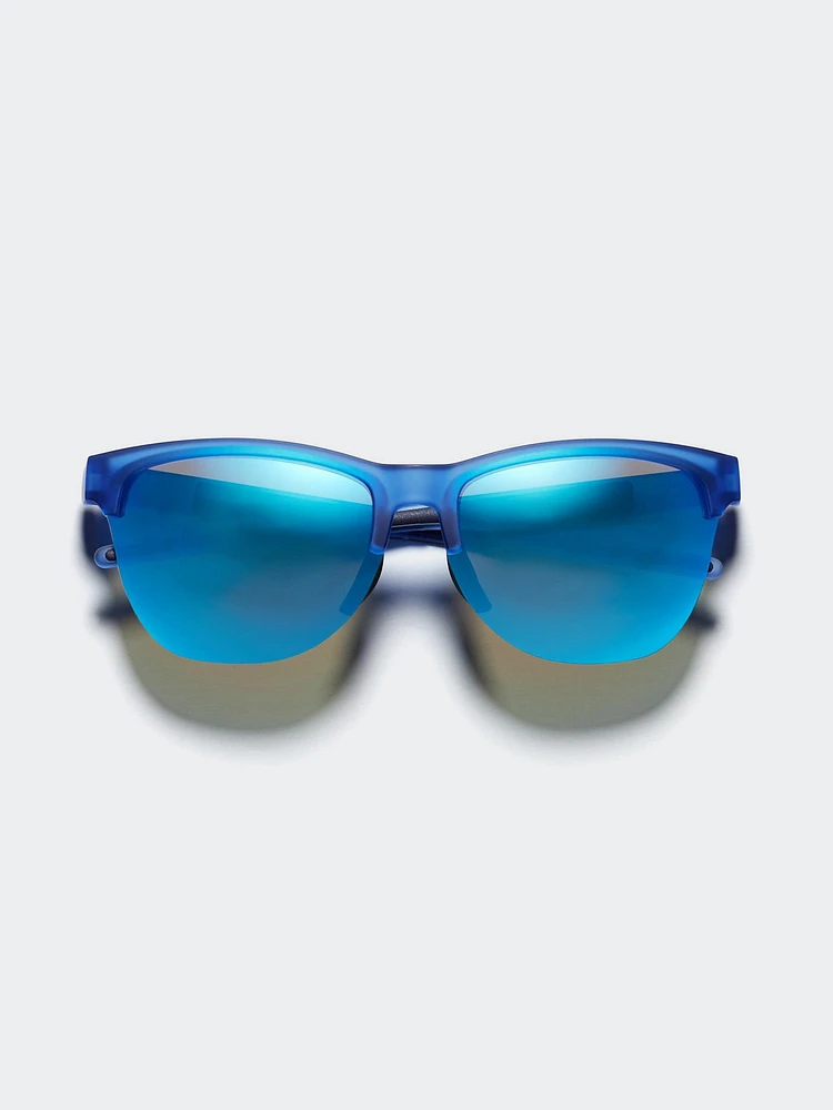 SPORTS SUNGLASSES SQUARED HALF RIM