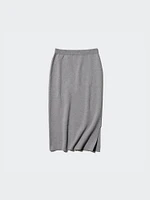 SMOOTH COTTON BLEND SKIRT