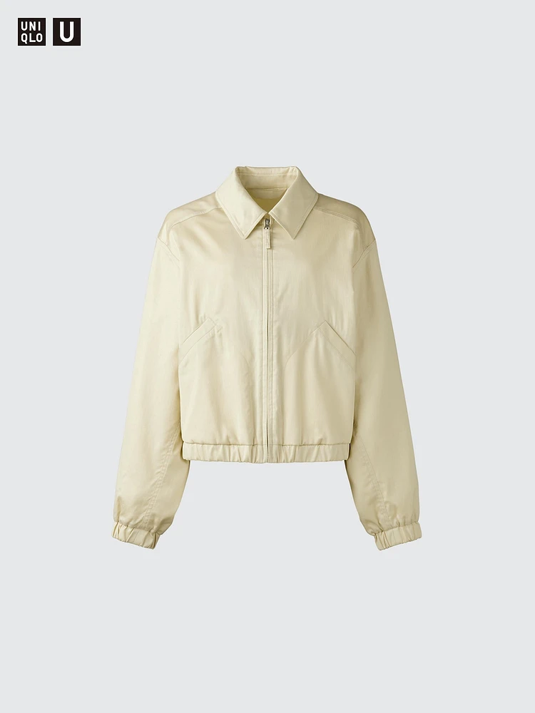 ZIP UP SHORT BLOUSON