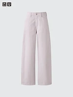 COTTON WIDE PANTS