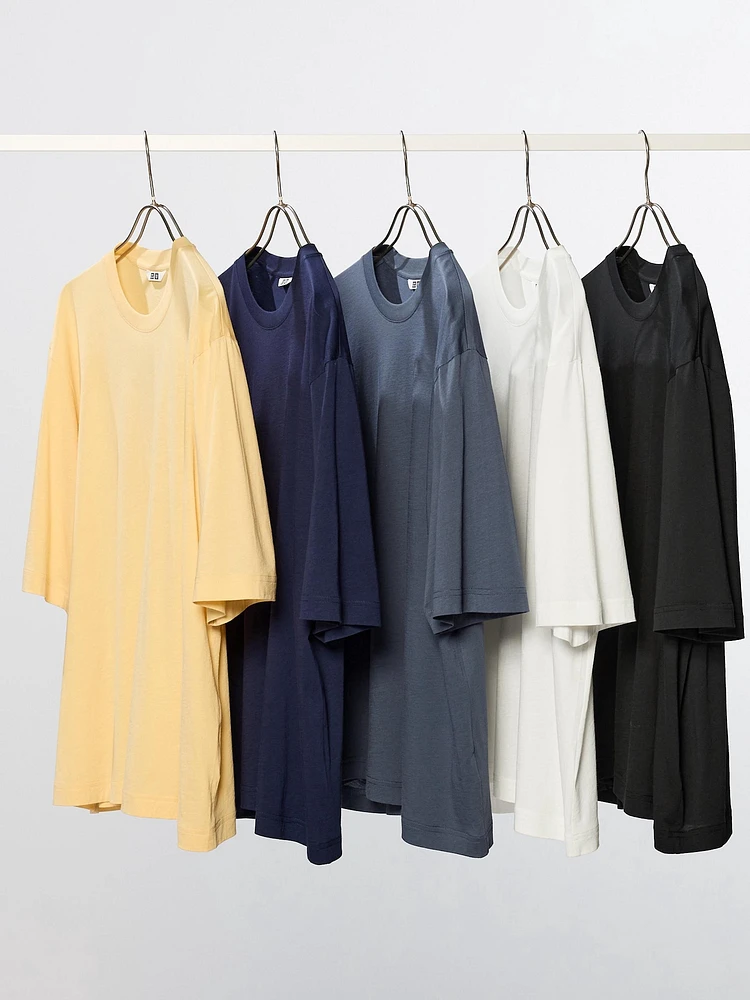 SUPIMA® Cotton Sheer Oversized T-Shirt