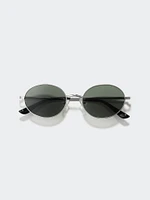 Metal Oval Sunglasses