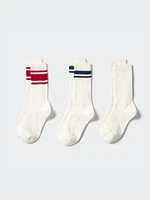 PILE LINED CREW SOCKS | 3 PAIRS