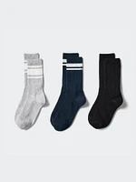 PILE LINED CREW SOCKS | 3 PAIRS