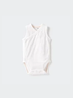 COTTON MESH INNER ONESIE SLEEVELESS