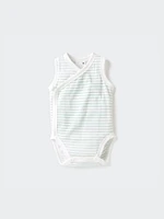 COTTON MESH INNER ONESIE SLEEVELESS