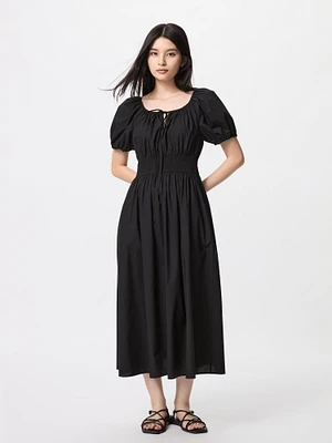 VOLUME SLEEVE DRESS