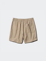 Linen Blend Easy Shorts | 5"