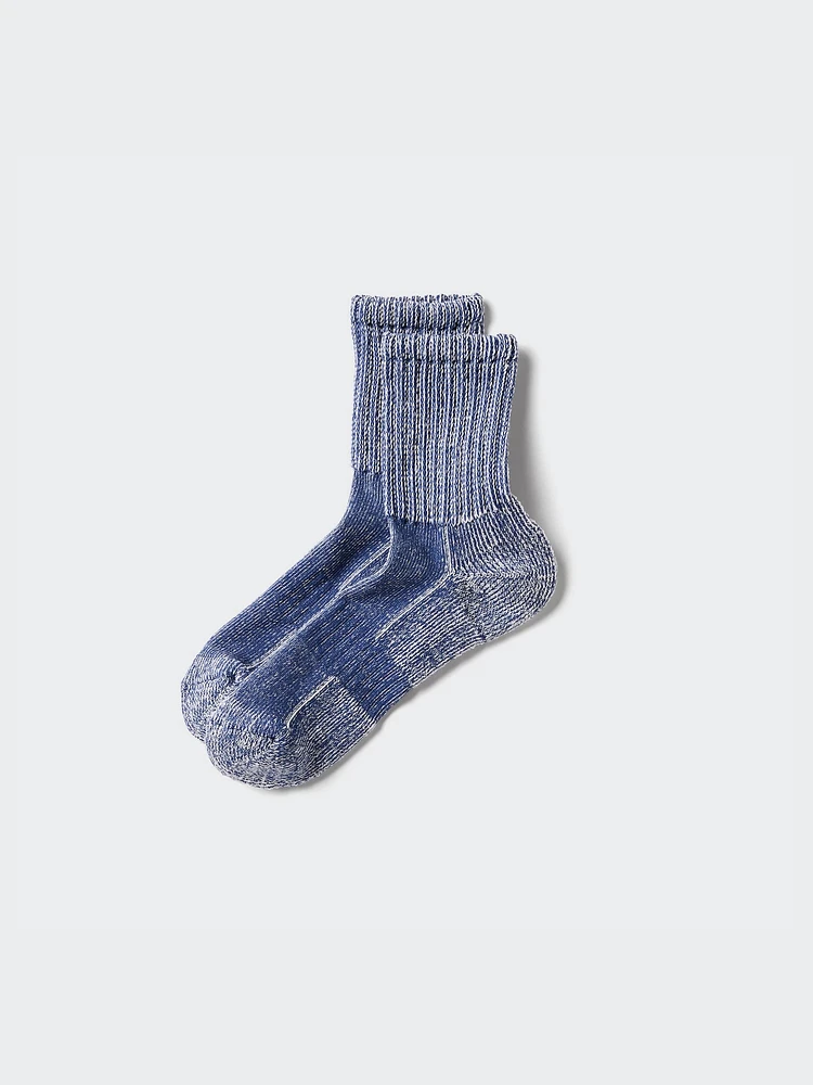 RIBBED HALF SOCKS