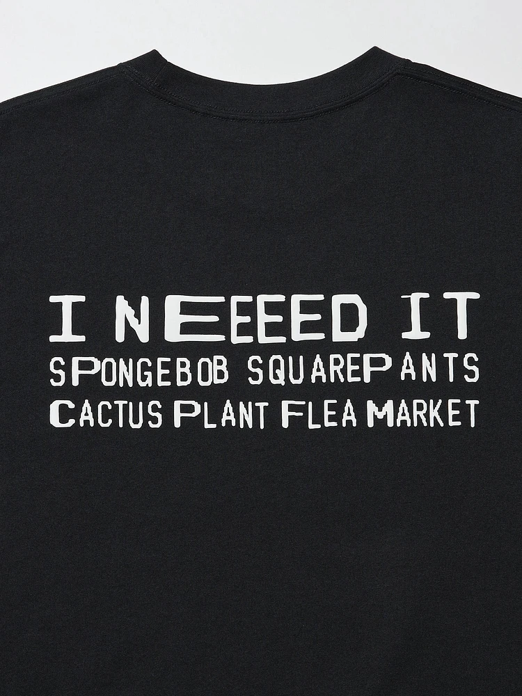 SpongeBob SquarePants Cactus Plant Flea Market UT Graphic T-Shirt