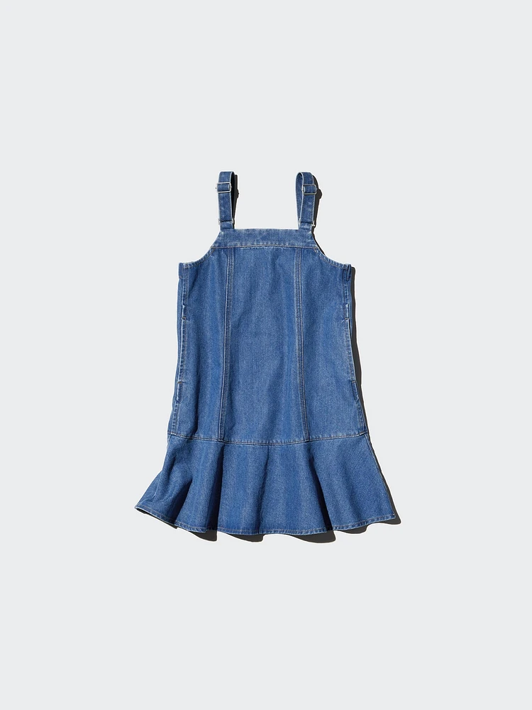 DENIM JUMPER DRESS