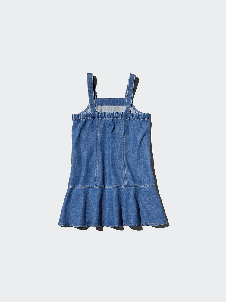 DENIM JUMPER DRESS