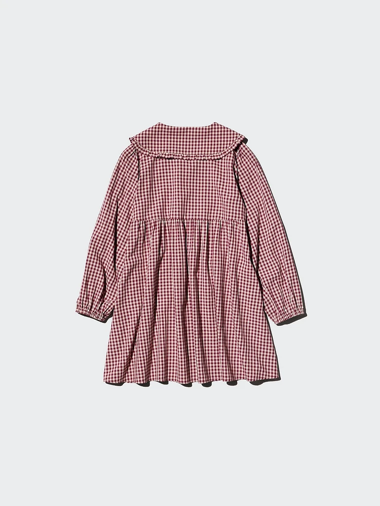 CHECKED DRESS