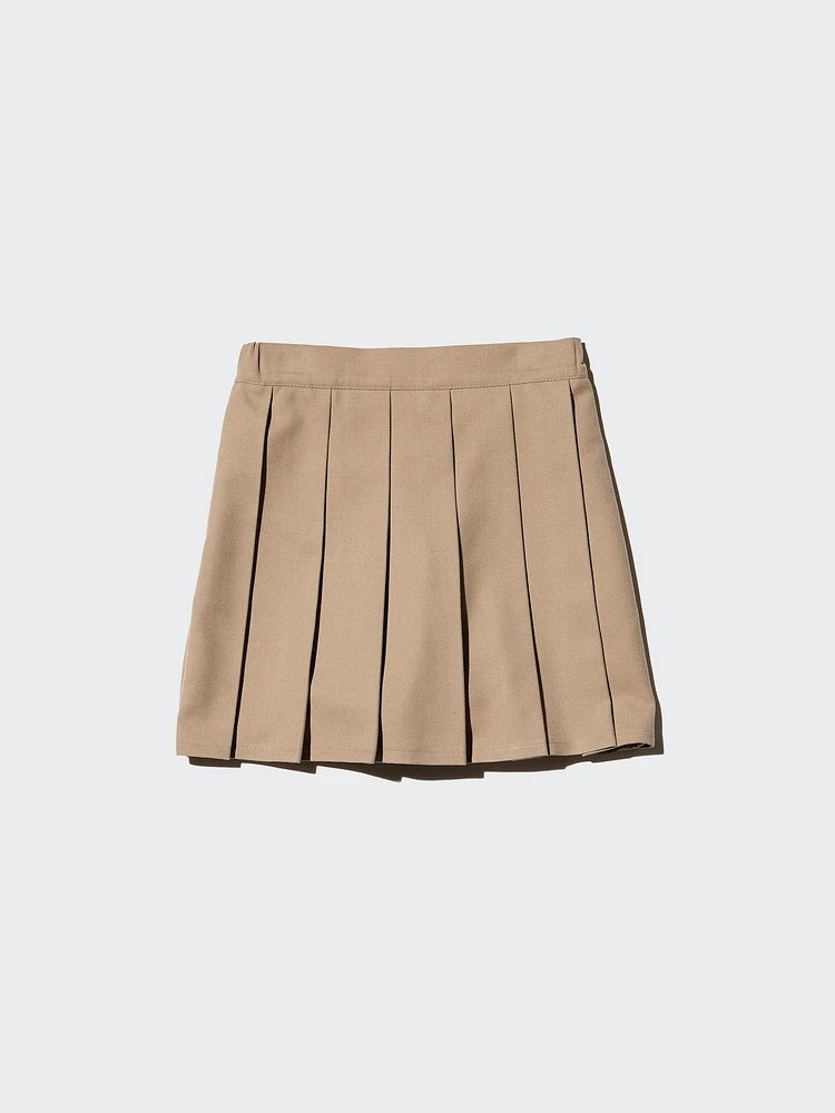 PLEATED MINI SKORT
