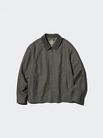 ZIP UP SHORT BLOUSON