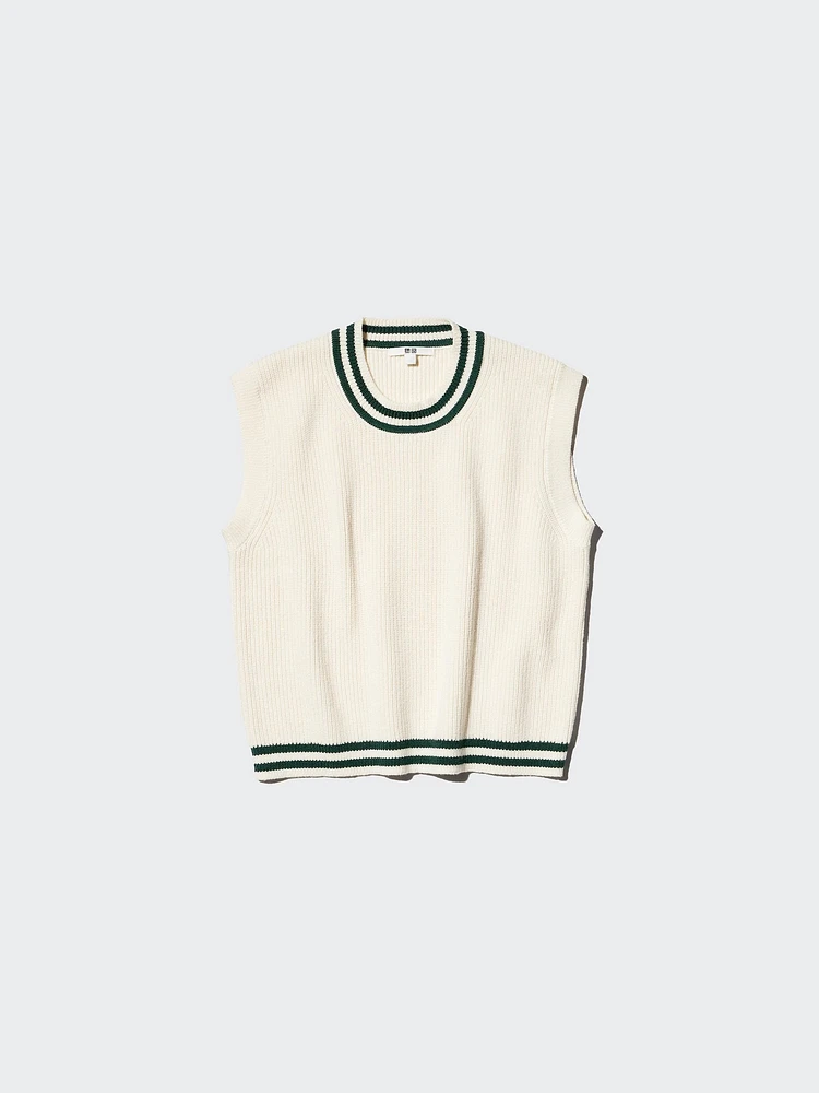 CREW NECK VEST