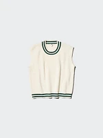 CREW NECK VEST