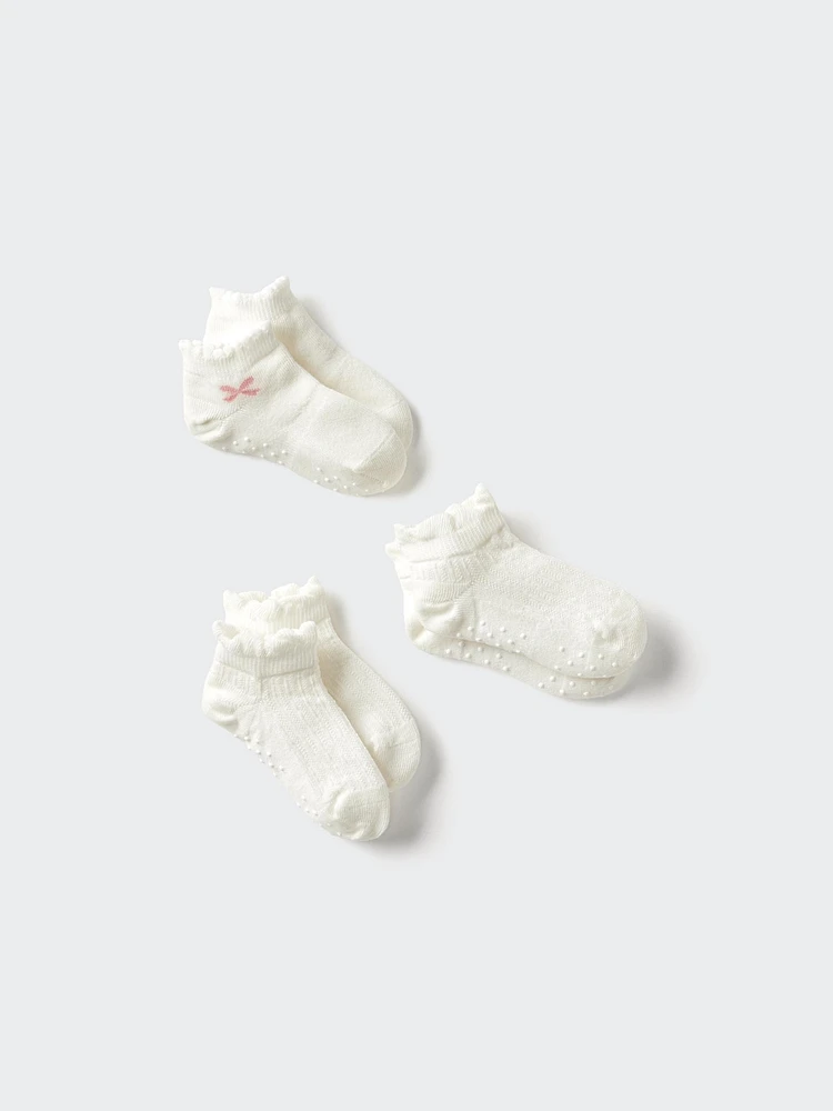 SHORT SOCKS 3 PAIRS