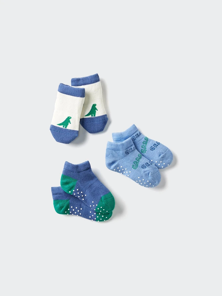 SHORT SOCKS 3 PAIRS
