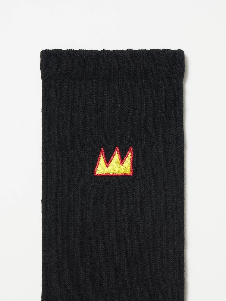 JEAN-MICHEL BASQUIAT SOCKS