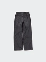 WIDE STRAIGHT JEANS
