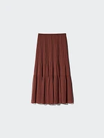 Chiffon Tiered Skirt