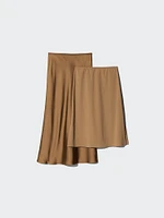 SATIN SKIRT